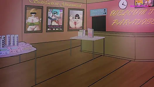 Чи-Чи взяла три члена - в рот, в киску, в задницу. Все сразу (Мультфильм)