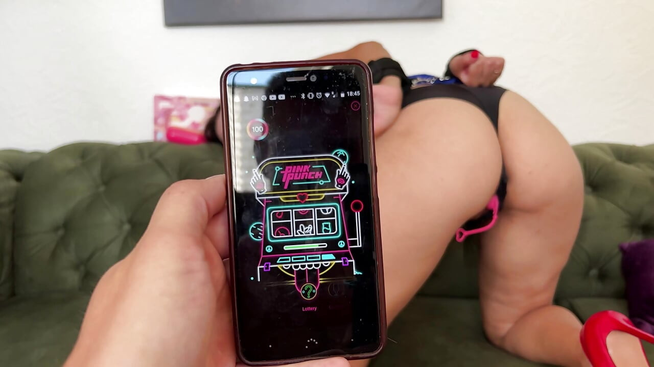 Eva Handcuffed & Remotely Vibed Until Facial