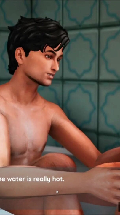 Indian Cheating Stepmom Washing Stepson Cock In Bathroom | Clip 1