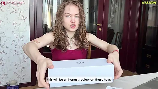 Sex Toy for Masturbation Beyourlover: Crash Test. Kira Stone Had Take a Real Orgasm
