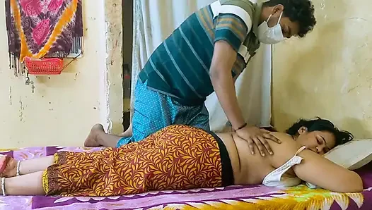 Horny Customer Gave Oil Massage and Fucked Desi Bhabhi Full Hard
