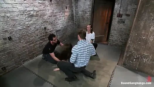 Brand New Girl Tries Anal and DP for the First Time in Take Down Scene