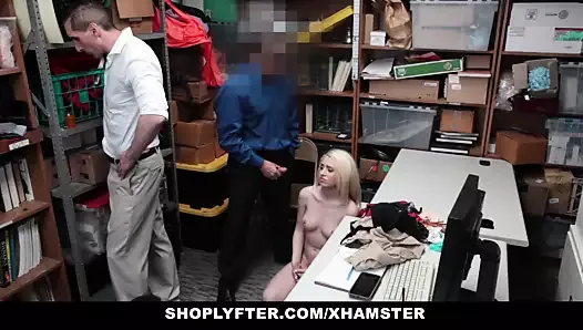 Shoplyfter - Hot Teen Fucked While Step Dad Has To Watch