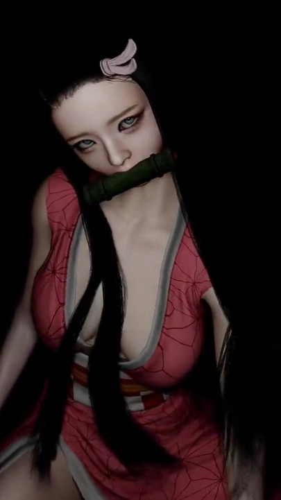 VAM POV - Nezuko Cosplay Dance 1 | Clip 1