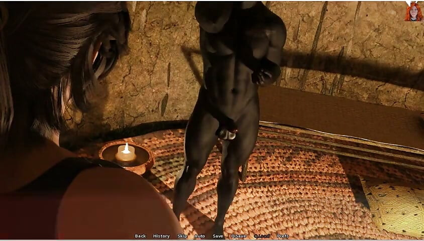 Fate Won't Seperate Us - Gameplay - Roleplay - Black Tribe Fucks Wife in the Hut While Husband Hears Her Moan Outside