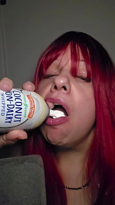 Pêssegos e CREME ASMR