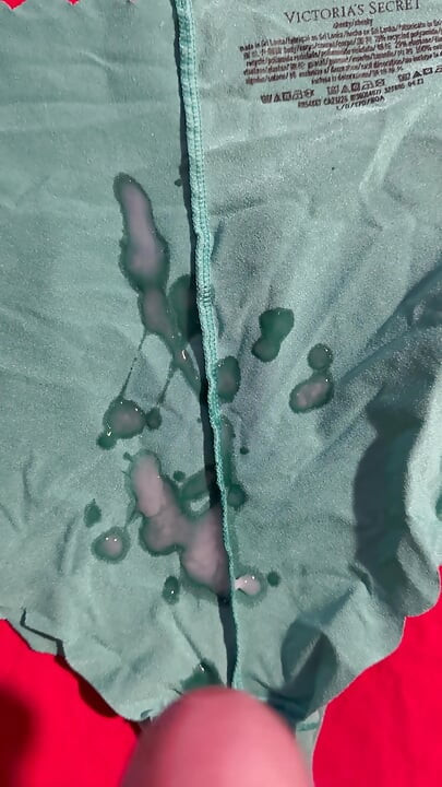 Cum on wife’s panties 43