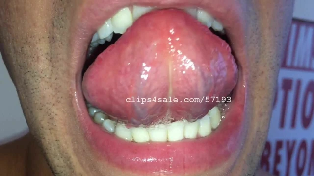 Mouth Fetish - Lance Mouth Video 1