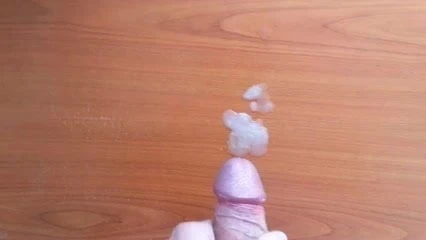 Me edging and cumming