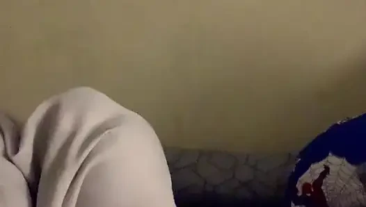 Fucking my stepsister's cock when it's quiet