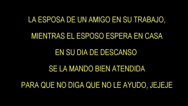 Dandole Duro a la esposa de un amigo