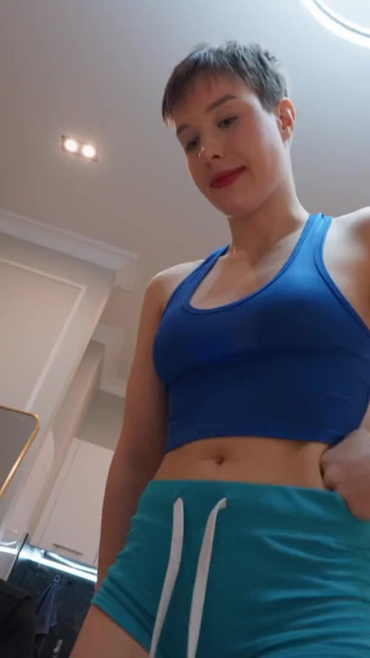 HUNT4K. She betrayed her Girlfriend for Money and Two Cocks | Clip 2