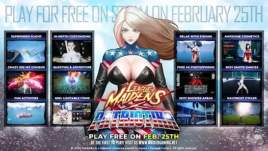 League of Maidens (jeu gratuit), bande-annonce de lancement officiel