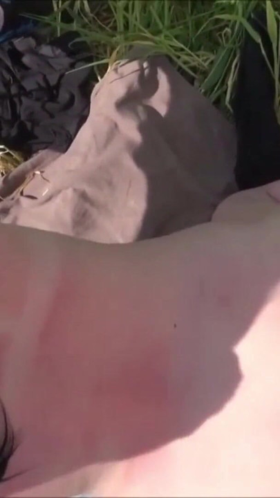 Iconic moment from "German Bitch Seduce to Fuck Outdoor by Two Stranger for Cash"