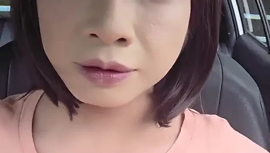 Outdoor Exhibitionism. Sissy Ting Xuan Mature Bitch.