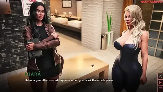The Synthetic Part 11 By Carbon - Stepmom Has The Best Huge Boobs & Juicy Nipples , Two Sexy MILFS