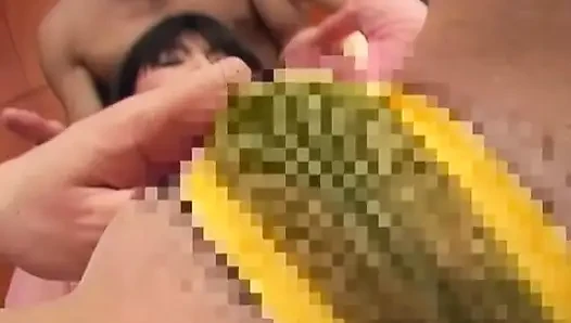Tante seksi jepang dientot sama dua kontol sekali lagi!