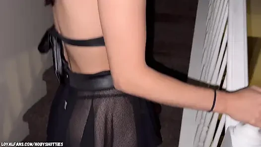 Hot Street Walker Sucks Cock For A Ride Home