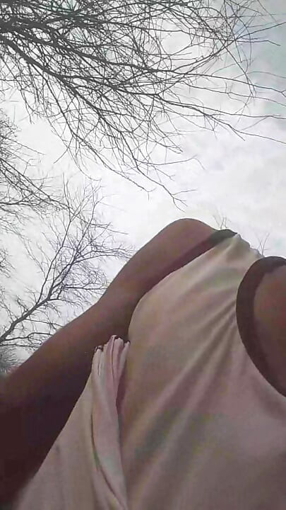 Native masturbation shaking my penis vigorously in the jungle.