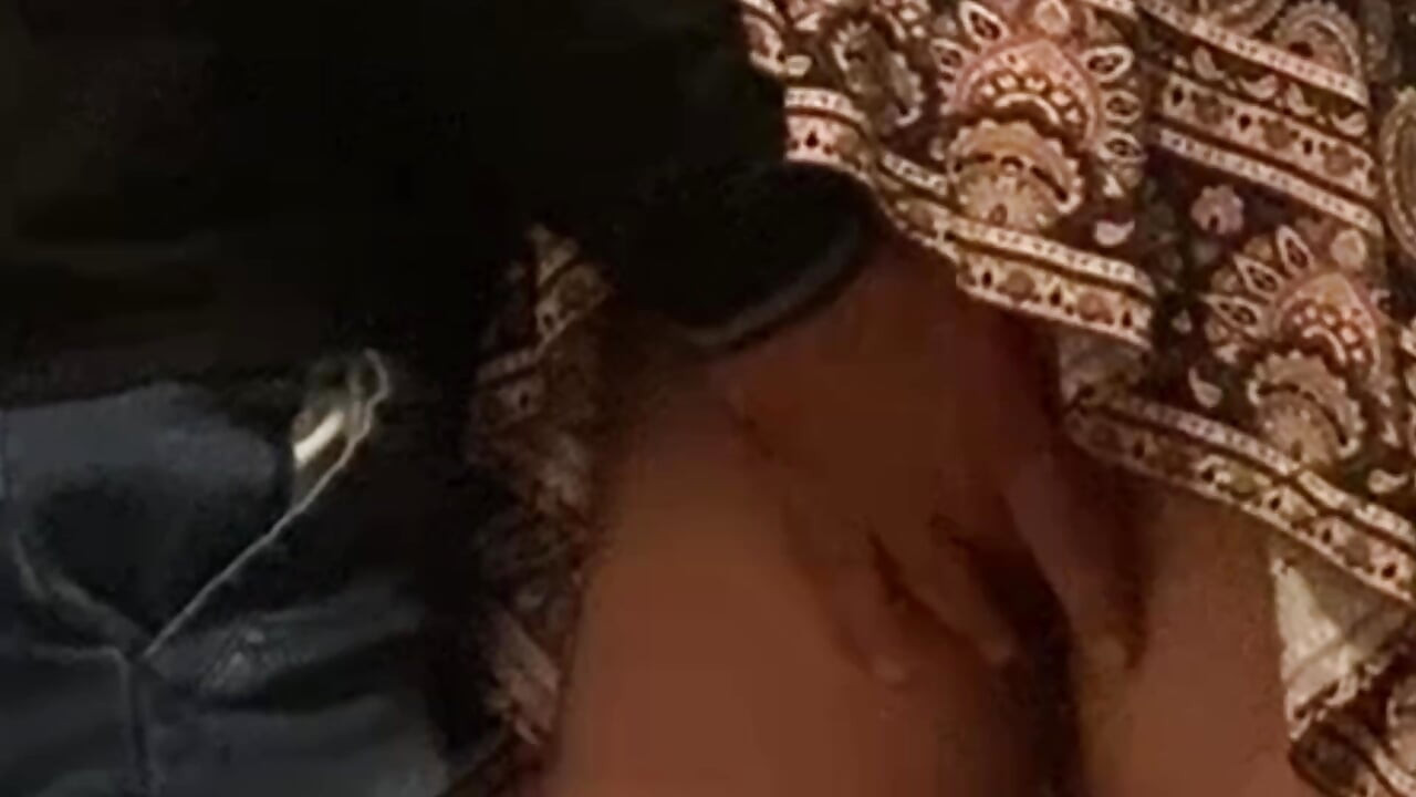 Pervers Stranger Penetreded This Slut Pussy Under Skirt