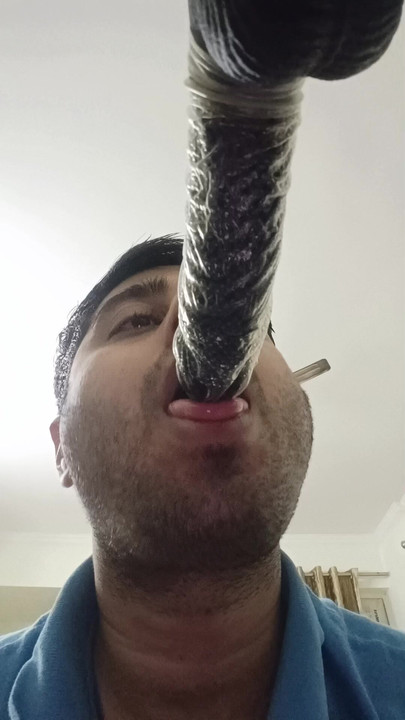 Gay dildo blowjob #dildosucking #bottomgay #deepthroat #gay bottom
