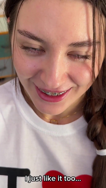 I Seduced My Step Sis When She Wearing "i Love Doggystyle" T-shirt and Missionary Cum Inside Her! | Clip 1