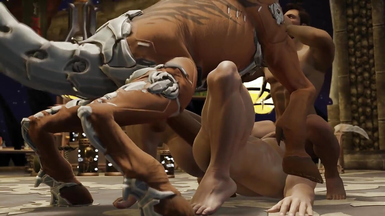 Lustful Kombat 3 - Motaro's Threesome