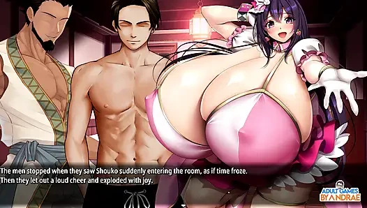 Ep13: MILF Idol Shouko Hazuki Threesome Sex - Busty Idol Manor