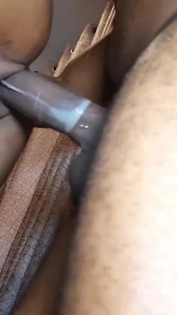 Thrilling moment from "Sexy Slimgold Takes Krissyjoh's Big Dick All By Herself (Continuation)"