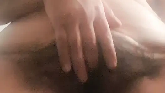Mom's fingers entering the vagina