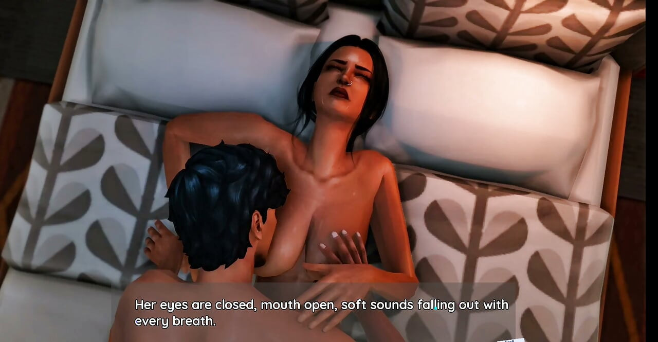 Leela and Ronnie in bed