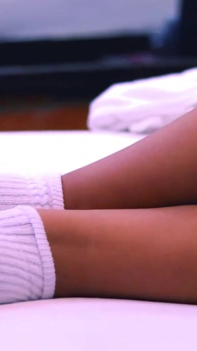 Key moment from "The sexy neighbor visits the neighbor and seduces his wife in her room, feeling his warm cum inside her as"