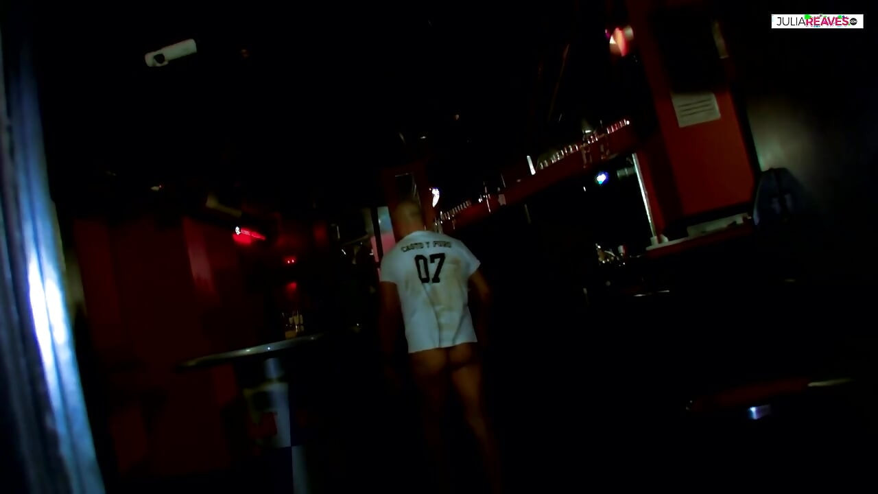 Sexy bitch spreads legs as a huge cock thrusts her holes with a condom on