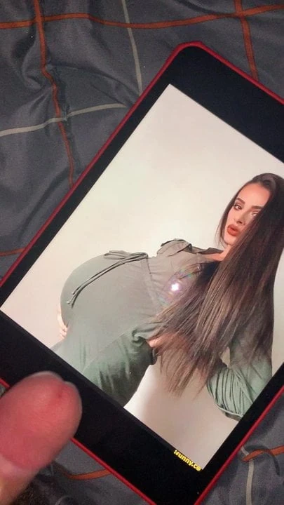 Cum tribute for a tank of a belly
