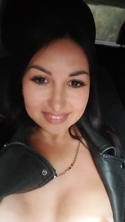 I took my clothes off in the car for the first time