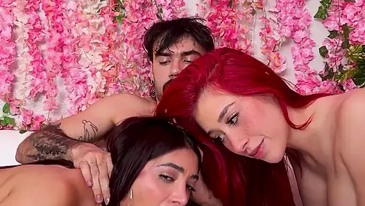 Pembe oda ep.33: azgın latin sürtükler zoey ve jessica love yarak
