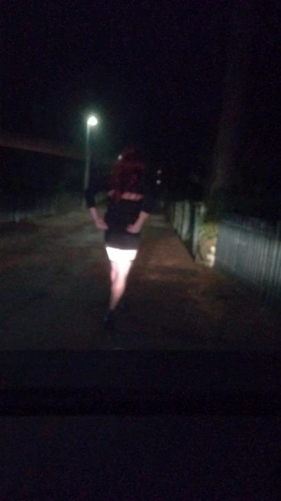 Walking in the street