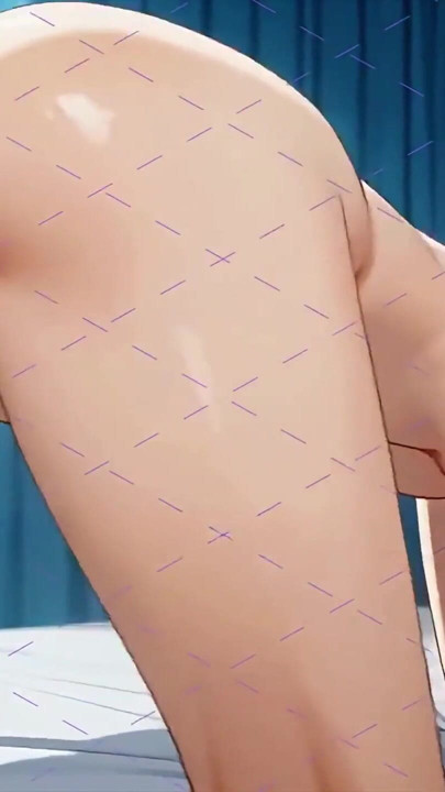 Κορίτσι Anime με ροζ μαλλιά πίπα και Hentai στα τέσσερα | Κλιπ 1