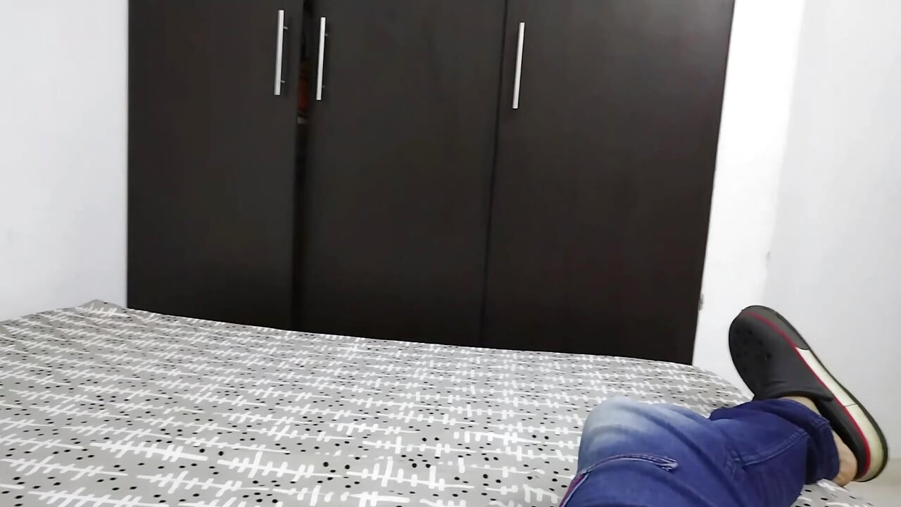 I Hide in My Brother-in-law's Closet to Fuck Him Before Resting