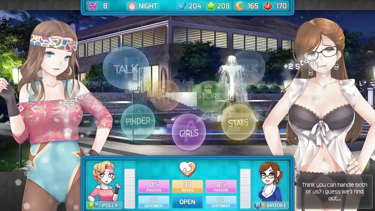 Huniepop 2 - ダブルデート - パート 10 マンコ舐めアート by Loveskysan