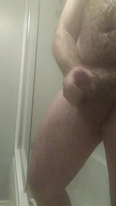 Shower wank
