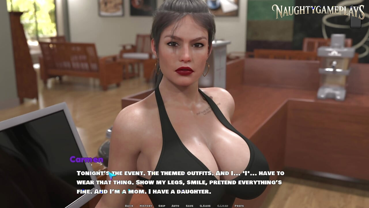 Sexy MILF With Amazing Big Ass & Big Tits - MILF Obsession Part 07 By Dan Games 3D Game