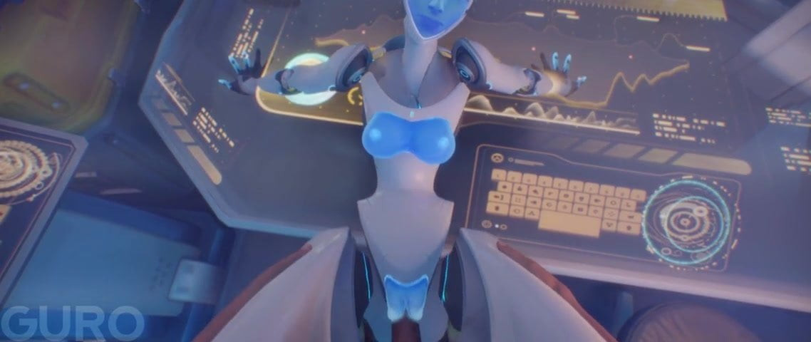 (Overwatch) Fucking Echo missionary style