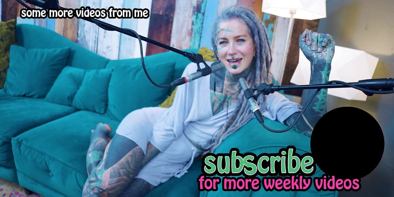 أتحدث عن R - Relief - ASMR Podcast SFW يتحدث قوطي فتاة نحيفة ضفائر نموذج وشم فتاة موشومة فتاة موشومة