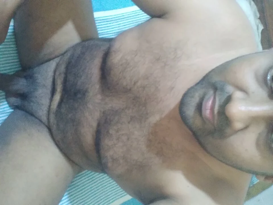 Hairy boy shameful video