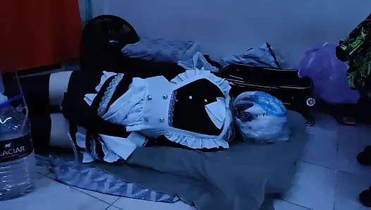 Kigurumi hizmetçi esareti ağır nefes oyunu