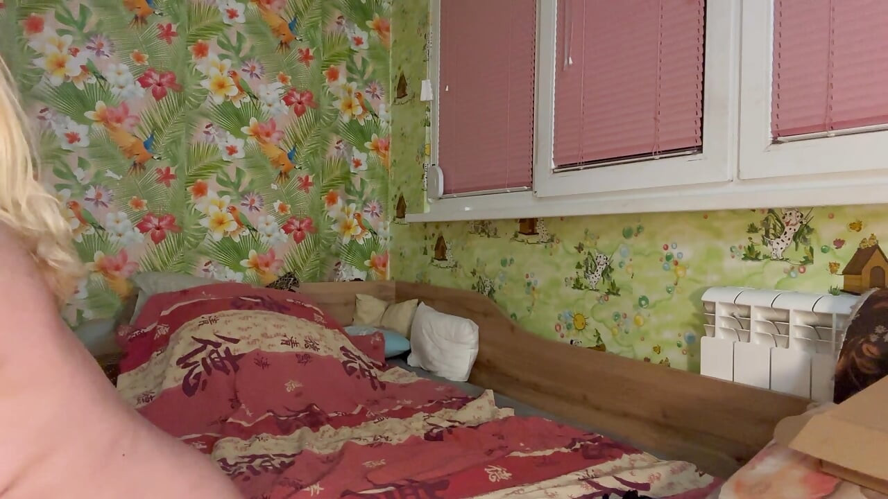 Stuff 10 pairs panties in both holes fof my pervert roomate