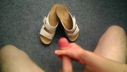 cum on shoes 1