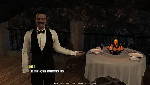 Büyükannenin evi: genç adam ve güzel olgun orta yaşlı seksi kadın romantik bir randevuda bölüm 56