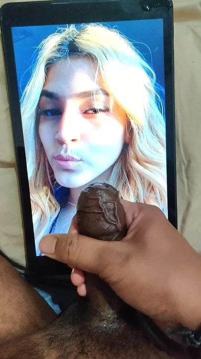 Cum tribute to white babe 1